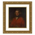 thumbnail image 1 of John Hoppner 20x23 Gold Ornate Framed and Double Matted Museum Art Print Titled - Major Thomas Pechell (1753-1826) (1799), 1 of 4