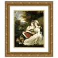 thumbnail image 1 of John Hoppner 20x24 Gold Ornate Framed and Double Matted Museum Art Print Titled - The Frankland Sisters (1795), 1 of 4
