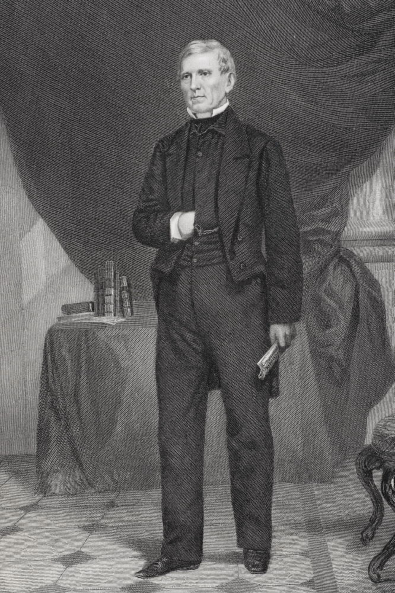 John J Crittenden 1787 To 1863 American Statesman From Painting By Alonzo Chappel Canvas Art - Ken Welsh Design Pics (11 x 17)