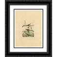 thumbnail image 1 of John James Audubon 2x Matted 20x24 Black Ornate Framed Art Print 'Plate 109 Savannah Finch', 1 of 2