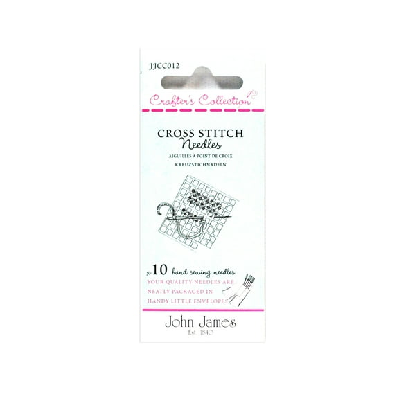 John James Crafters Collection Cross Stitch 22/26