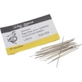 thumbnail image 1 of John James Glovers Needles - Size #4, 40mm in Length and 0.76mm in Diameter, Pack of 25, Triangular Point, Ideal to Pass Through Tougher Materials Such as Leather, Suede, Vinyl and Soft Plastics, 1 of 7