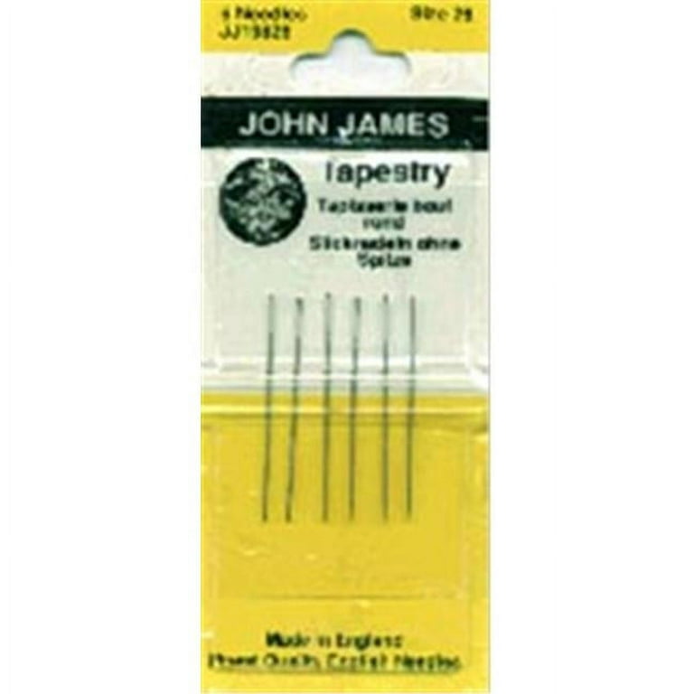 John James Hand Needles Size 26 6/Pkg