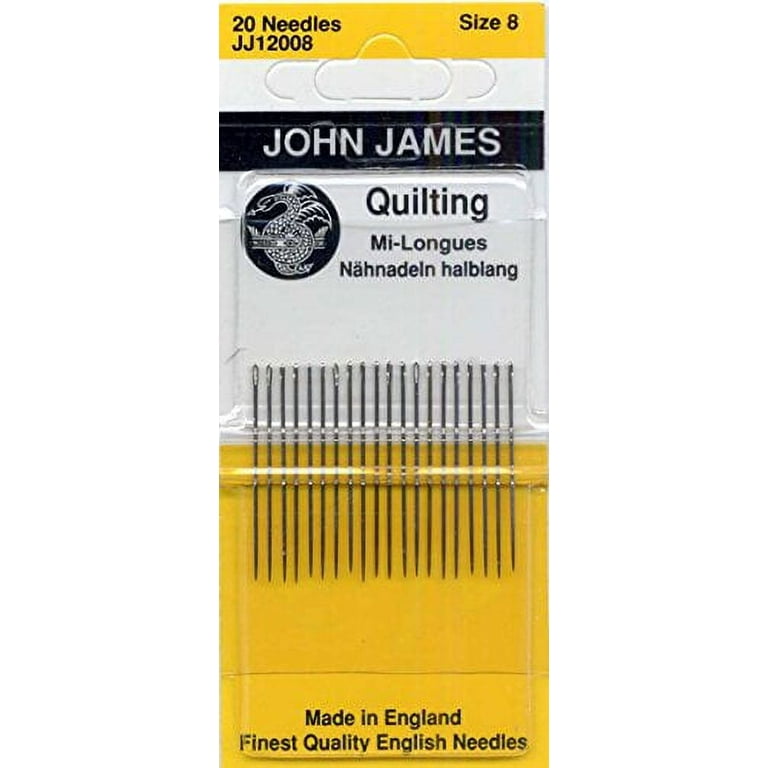 John James Sewers Compact Needle Assortment 30ct # JJ80000 — Rocking Chair  Quilts