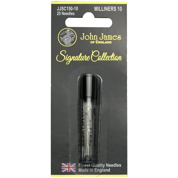 John James Signature Collection Milliner Needles-Size 10 25/Pkg