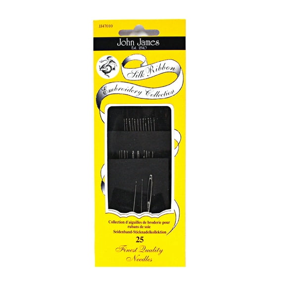 John James Silk Ribbon Embroidery Collection Needles Set