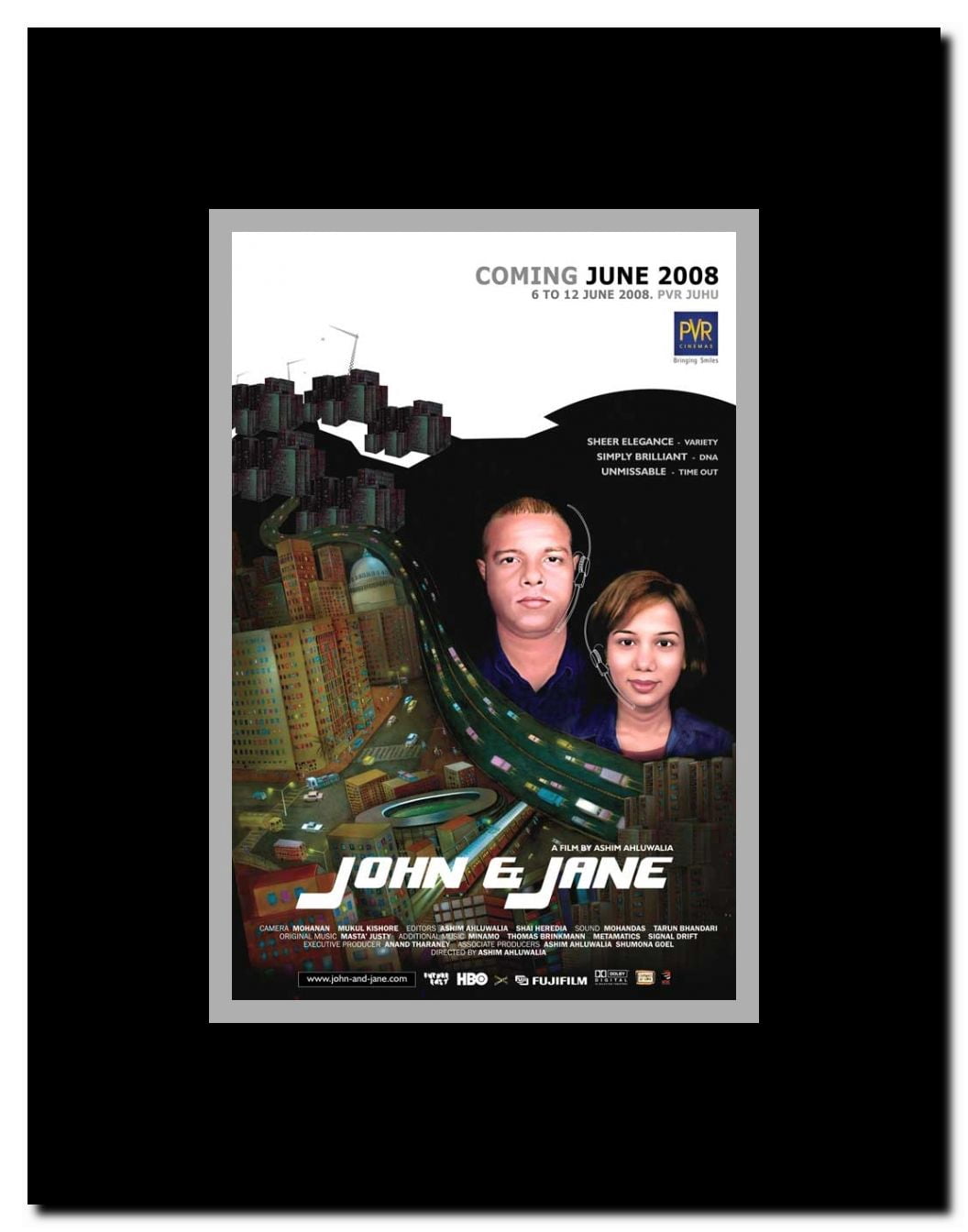 John & Jane Framed Movie Poster