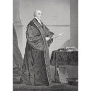 John Jay 1745 - 1829 US Jurist And First Chief Justice Of The Supreme Court Of The United States From Painting By Alonzo Chappel Canvas Art - Ken Welsh Design Pics 24 x 34