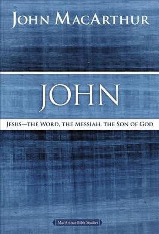 JOHN F MACARTHUR John (Macarthur Bible Studies) (Repack)