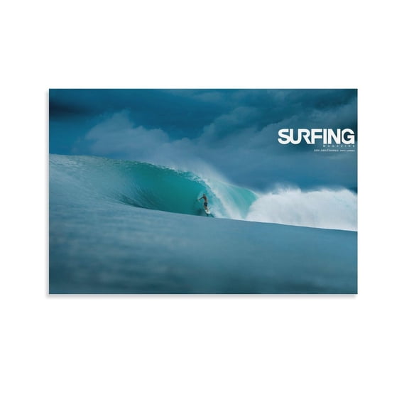 John John Florence Poster Surfing Art Posters & Prints(12) Wall Art Poster Scroll Canvas Painting Picture Living Room Decor Home 12x18inch(30x45cm)