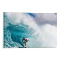 John John Florence Poster Surfing Art Posters & Prints(6) Wall Art Poster Scroll Canvas Painting Picture Living Room Decor Home 12x18inch(30x45cm)