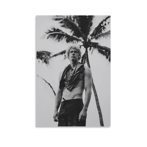 John John Florence Surfing Poster (1) Canvas Poster Wall Art Picture Prints Hanging Photo Gift Decor Home Posters Artworks 20x30inch(50x75cm)