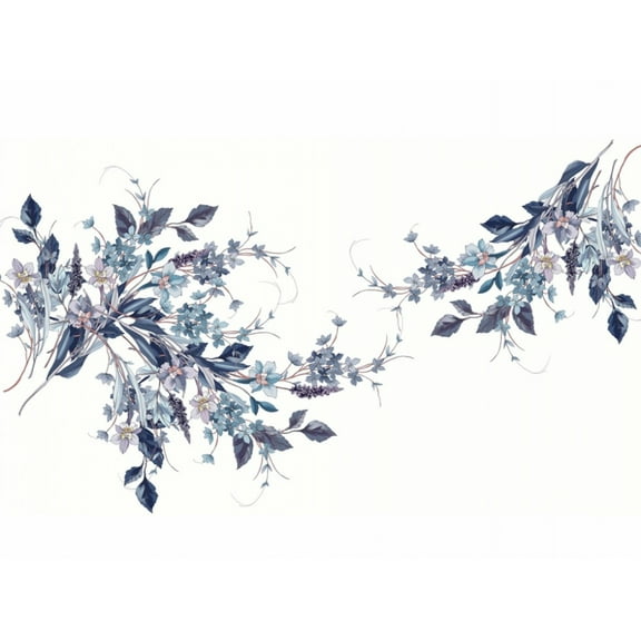 John Kaldor Large Scale Floral Print Stretch Woven Satin Dress Fabric - per yard