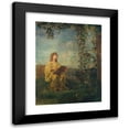 thumbnail image 1 of John La Farge 19x24 Black Modern Framed Museum Art Print Titled - The Muse of Painting (1870), 1 of 5