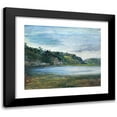thumbnail image 1 of John La Farge 23x20 Black Modern Framed Museum Art Print Titled - Paradise Rocks-Study at Paradise, Newport, Rhode Island (1884), 1 of 5