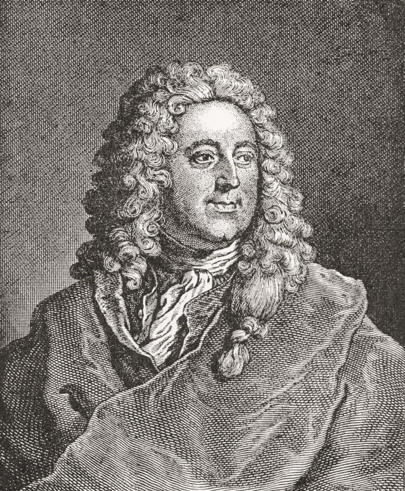 John Law 1671 Canvas Art - Ken Welsh Design Pics (12 x 15)