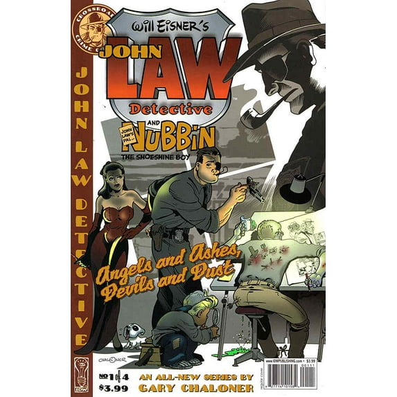 John Law: Angels and Ashes, Devils and Dust (Will Eisner's ) #1 VF ; IDW Comic Book