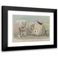 thumbnail image 1 of John Leech 18x14 Black Modern Framed Museum Art Print Titled - Lilthorpe's Gallant Attack on Street, Nuisances (1830-64), 1 of 5