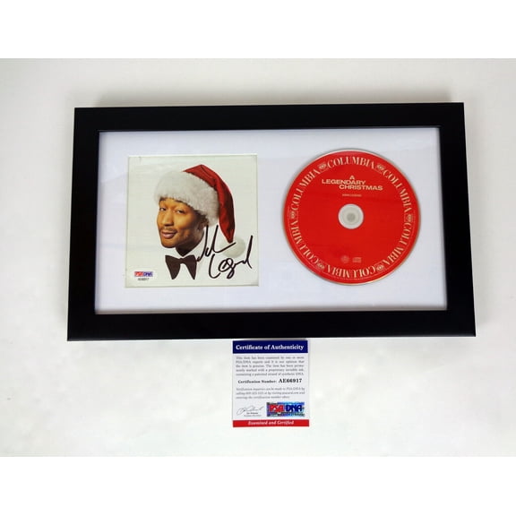 John Legend A Legendary Christmas Signed Autograph CD Framed PSA/DNA COA
