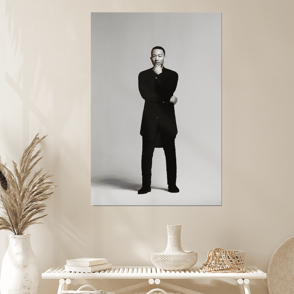 John Legend American Singer Pop Musician Actor Wall Art Home POSTER Size 24''x36'' Googate