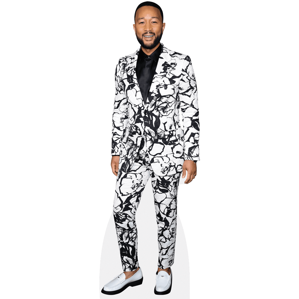 John Legend (BW Suit) Lifesize Cardboard Cutout Standee