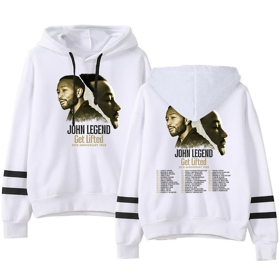 John Legend Get Lifted 20th World Tour 2025 Merch Men/Women Hooded Sweet Streetwear Hooded Long Sleeve