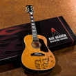Axe Heaven John Lennon Fab Four Acoustic Give Peace A Chance Miniature Guitar Replica JL-107