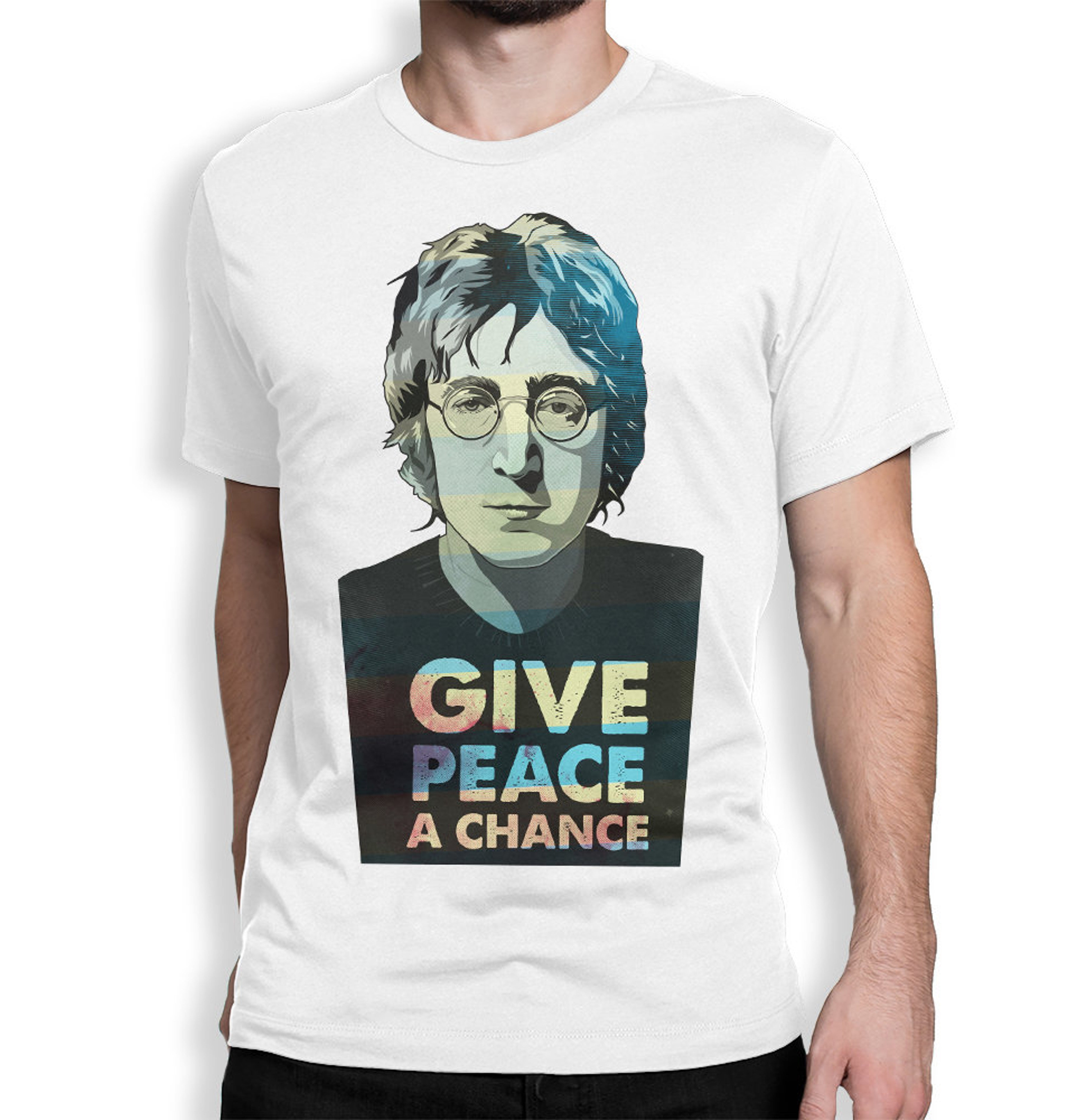 John Lennon Give Peace A Chance T Shirt