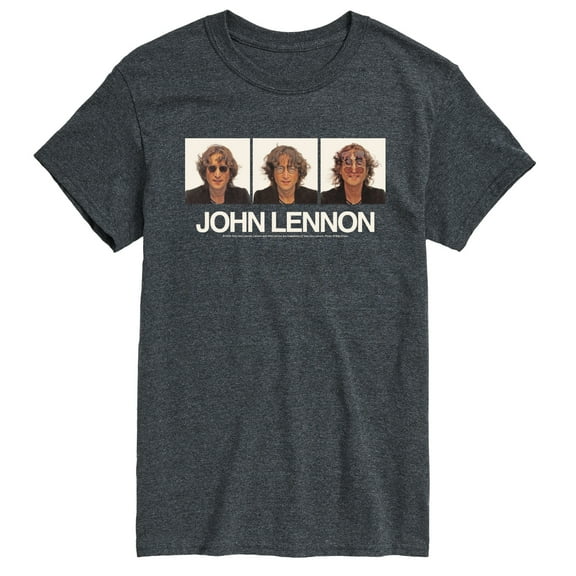 John Lennon - Glasses Portrait - Men's Short Sleeve Graphic T-Shirt