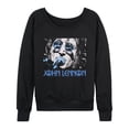 thumbnail image 1 of John Lennon - Jl Close Up - Women's French Terry Long Sleeve Pullover, 1 of 4