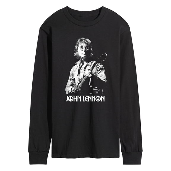 John Lennon - John Lennon Portrait - Men's Long Sleeve Graphic T-Shirt