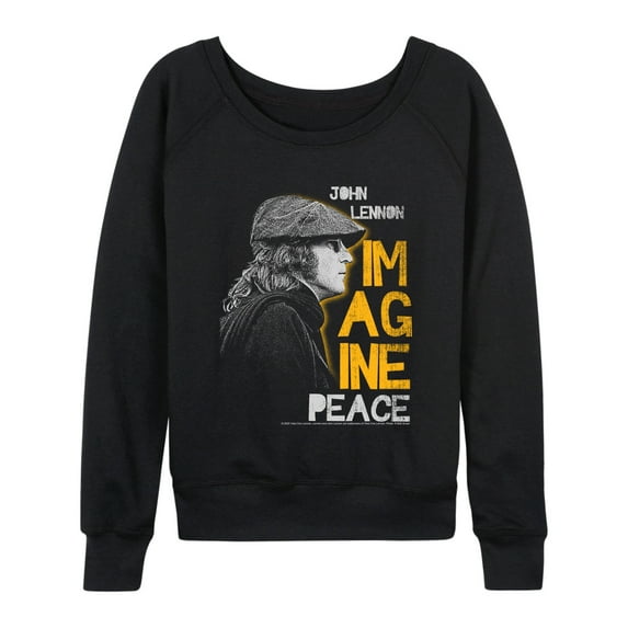 John Lennon - John Lennon Profile - Women's French Terry Long Sleeve Pullover