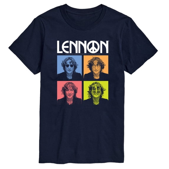 John Lennon - Lennon Block - Men's Short Sleeve Graphic T-Shirt