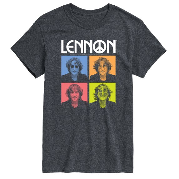 John Lennon - Lennon Block - Men's Short Sleeve Graphic T-Shirt