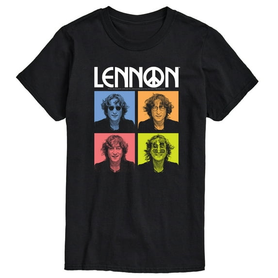 John Lennon - Lennon Block - Men's Short Sleeve Graphic T-Shirt