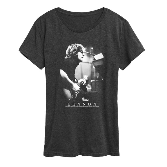 John Lennon - Lennon Guitar - Women's Short Sleeve Graphic T-Shirt