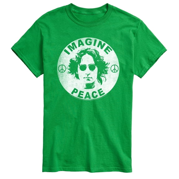 John Lennon - Lennon Imagine Peace - Men's Short Sleeve Graphic T-Shirt