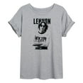 thumbnail image 1 of John Lennon - Lennon NYC - Women's Oversized Graphic T-Shirt, 1 of 4
