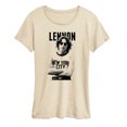 thumbnail image 1 of John Lennon - Lennon NYC - Women's Short Sleeve Graphic T-Shirt, 1 of 4