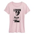 thumbnail image 1 of John Lennon - Lennon NYC - Women's Short Sleeve Graphic T-Shirt, 1 of 3