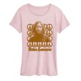 thumbnail image 1 of John Lennon - Lennon Peace Portrait - Women's Short Sleeve Graphic T-Shirt, 1 of 3