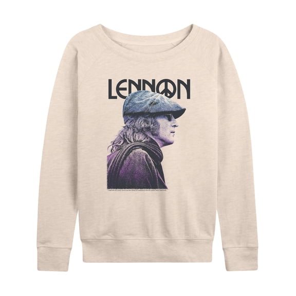 John Lennon - Lennon Peace - Women's French Terry Long Sleeve Pullover