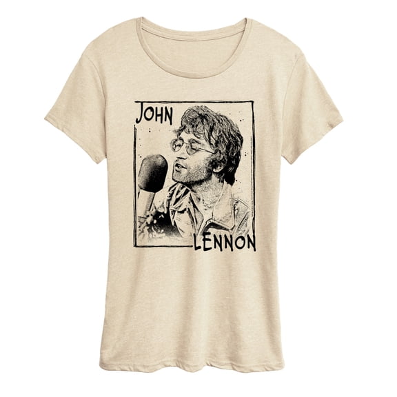 John Lennon - Lennon Sketch - Women's Short Sleeve Graphic T-Shirt