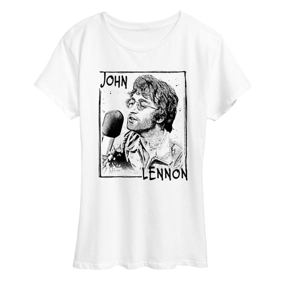 John Lennon - Lennon Sketch - Women's Short Sleeve Graphic T-Shirt