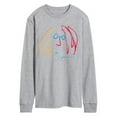thumbnail image 1 of John Lennon - Line Drawing - Men's Long Sleeve Graphic T-Shirt, 1 of 4