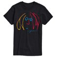 thumbnail image 1 of John Lennon - Line Drawing - Men's Short Sleeve Graphic T-Shirt, 1 of 4