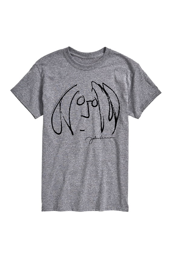 - Line Drawing - Men's Short Sleeve Graphic T-Shirt