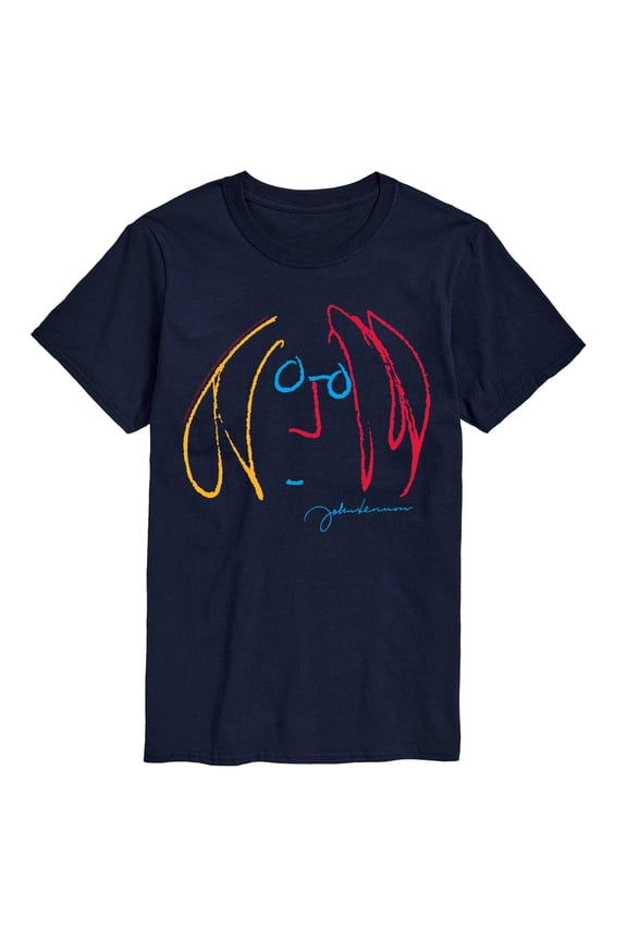 - Line Drawing - Men's Short Sleeve Graphic T-Shirt