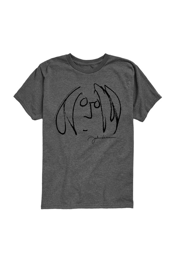 - Line Drawing - Youth Boys Short Sleeve Graphic T-Shirt