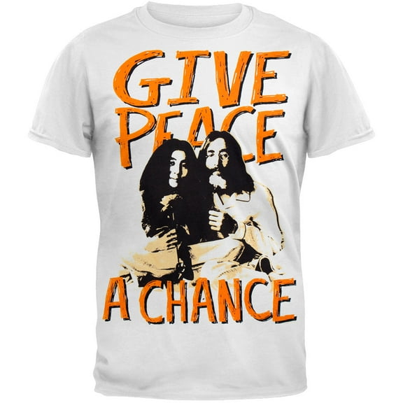 John Lennon Men's Bed In Short Sleeve T Shirt